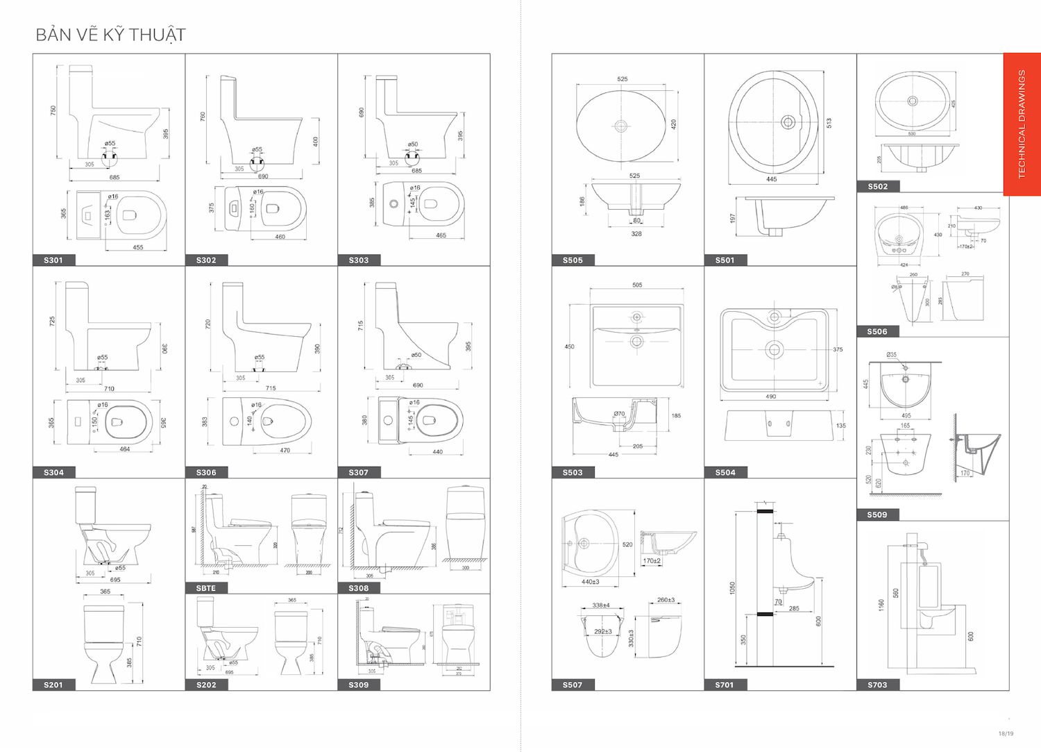 Thiết bị vệ sinh SANFI Catalogue và bảng giá mới nhất /Page 10